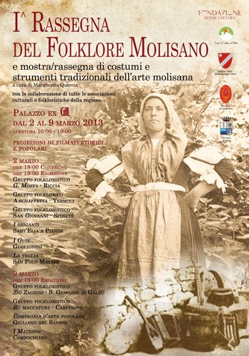 Festival del Folklore I edizione al via dal 2 Marzo fino al 9